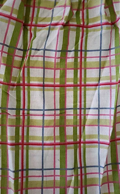 C&F Enterprises ~ 39x76 Twin ~ Priscilla White ~ Striped ~ Dust Ruffle/Bedskirt