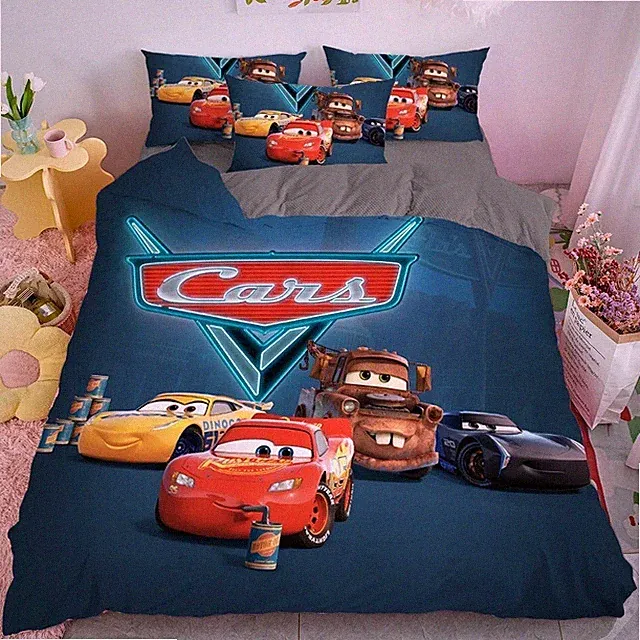 Disney Cars Bedding Sets, Lightning McQueen Duvet Cover Set