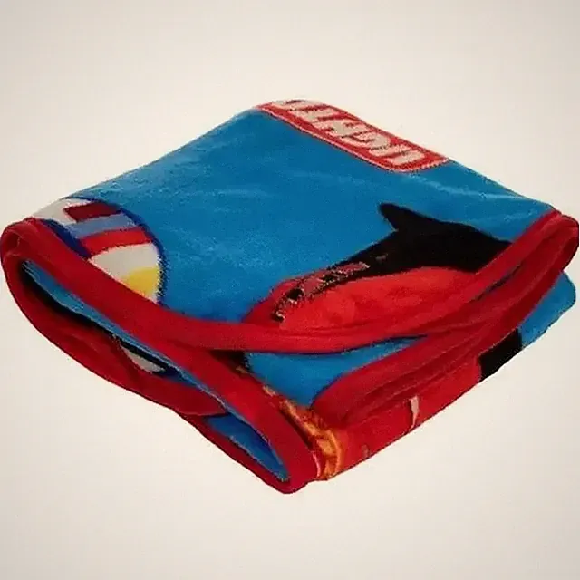Disney Cars Lightning McQueen Lightweight Fleece Travel Blanket, 40" X 50"