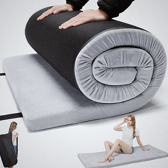 Foam Camping Mattress - Portable Sleeping Pad for Camping, Tent, Car & Floor...