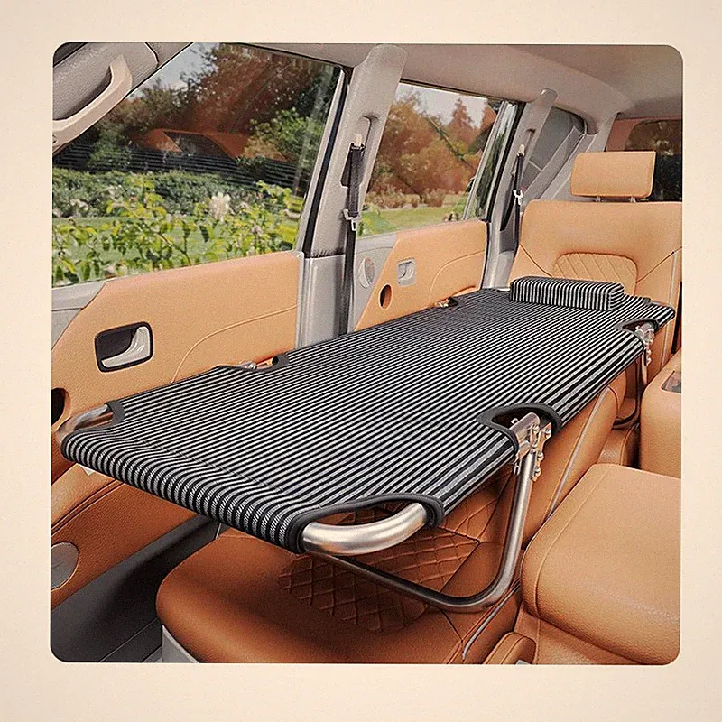 Non-Inflatable Car Mattress, Folding Car Bed Mattress for SUV, Portable Car Camp