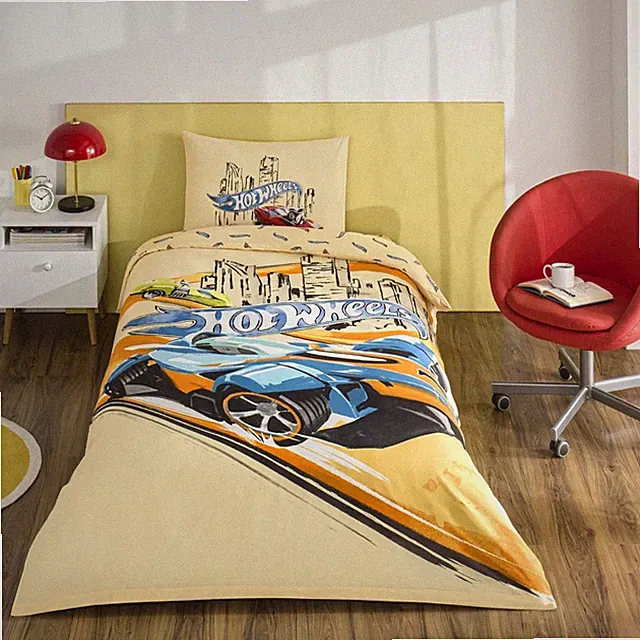 Official Hot Wheels Winner Single Duvet Cover Set – Tac Licensed – 100% Cotton