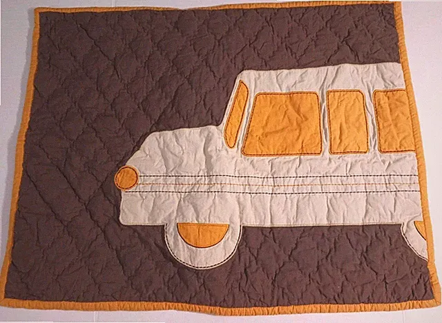 Pottery Barn Kids Retired Standard Pillow Sham Car Quilted 2012